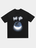 Reflective Crescent Moon T-Shirt