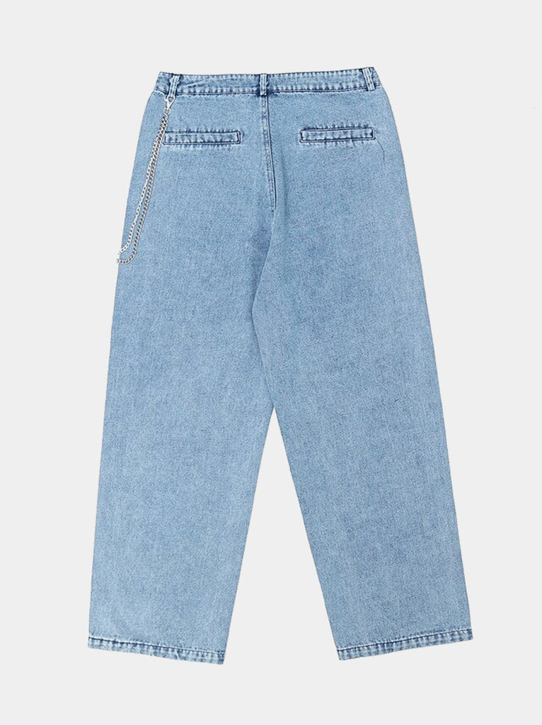 Chain Detail Butterfly Jean