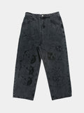 Pocket Emoji Detail Jean