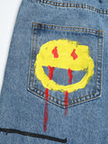 Pocket Emoji Detail Jean