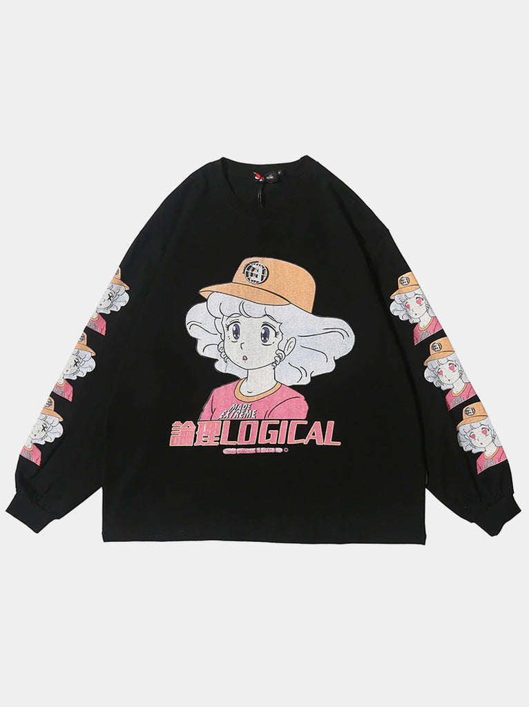 Anime Girl Long Sleeve
