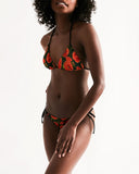 Rose Triangle String Bikini
