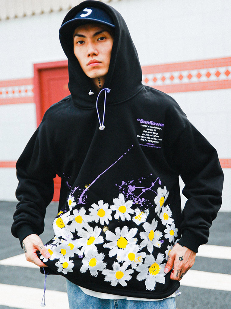 Floral Hoodie