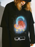 The Milky Way Rip Detail T-Shirt