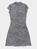 Mesh Mini Dress
