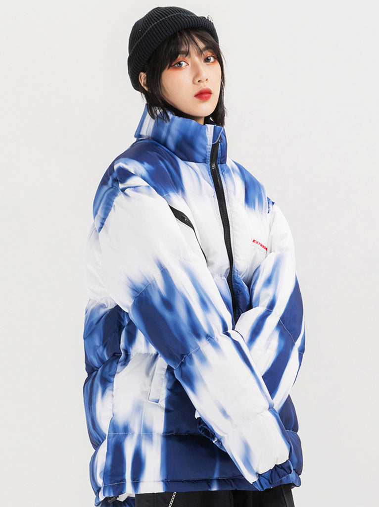 Tie Dye Winter Coat