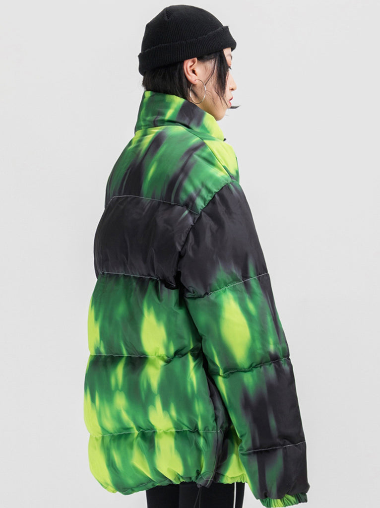 Tie Dye Winter Coat