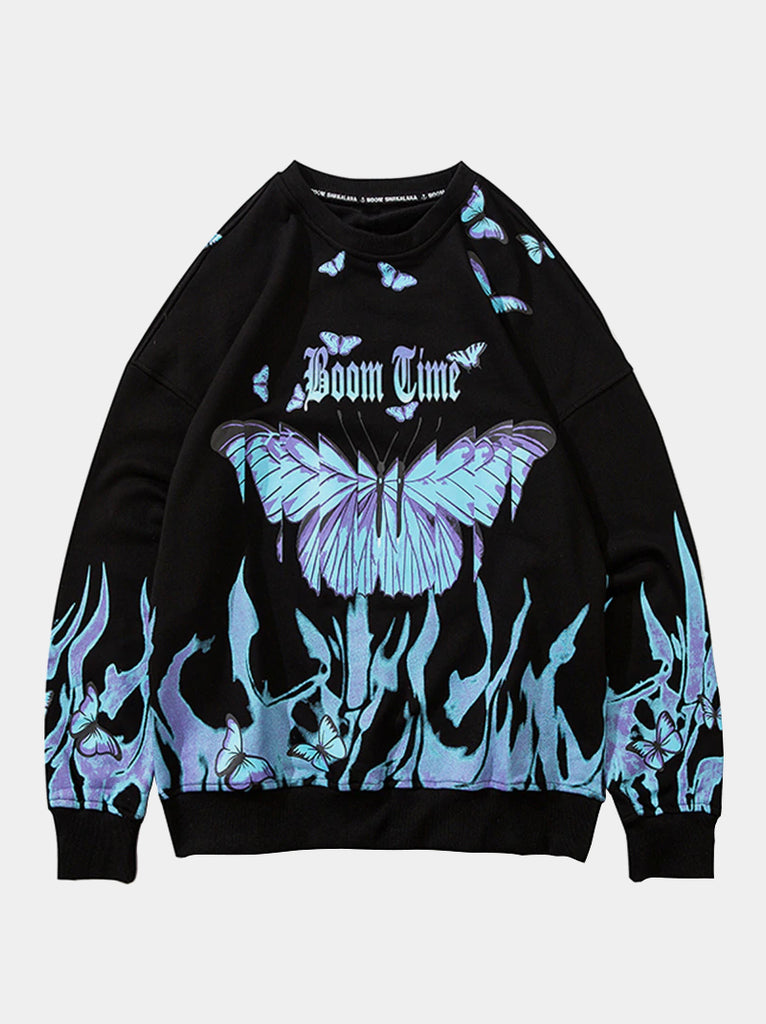 Butterfly Fire Sweater