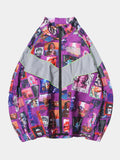 Reflective Patchwork Jacket