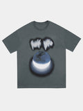 Reflective Crescent Moon T-Shirt