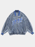 Denim Baseball Jacket