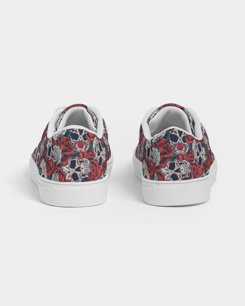 Rose and Skeleton Sneaker