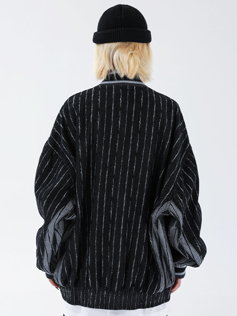 Denim Baseball Jacket