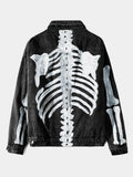 Skeleton Denim Jacket