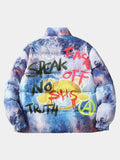 Graffiti Winter Coat