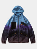 Multi Pockets Hooded Coat