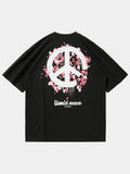 Floral and Peace T-Shirt