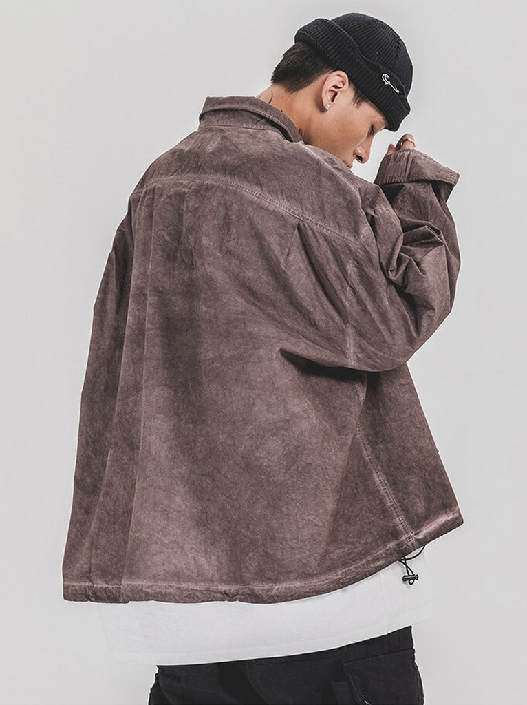 Washed Long Sleeve Shirt