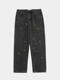 Star Embroidery Jean
