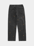 Star Embroidery Jean