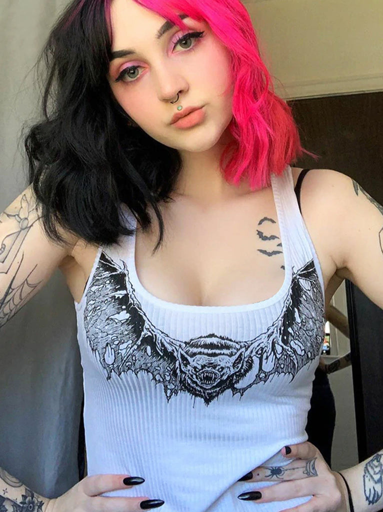 Bat Crop Top