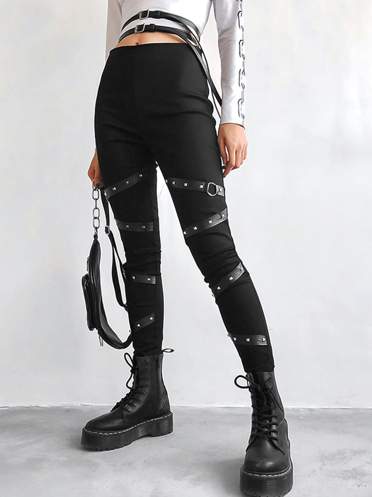 Strap Skinny Trouser