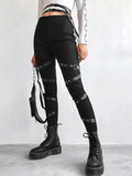 Strap Skinny Trouser