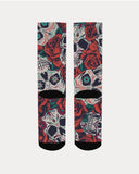 Rose and Skull Socks