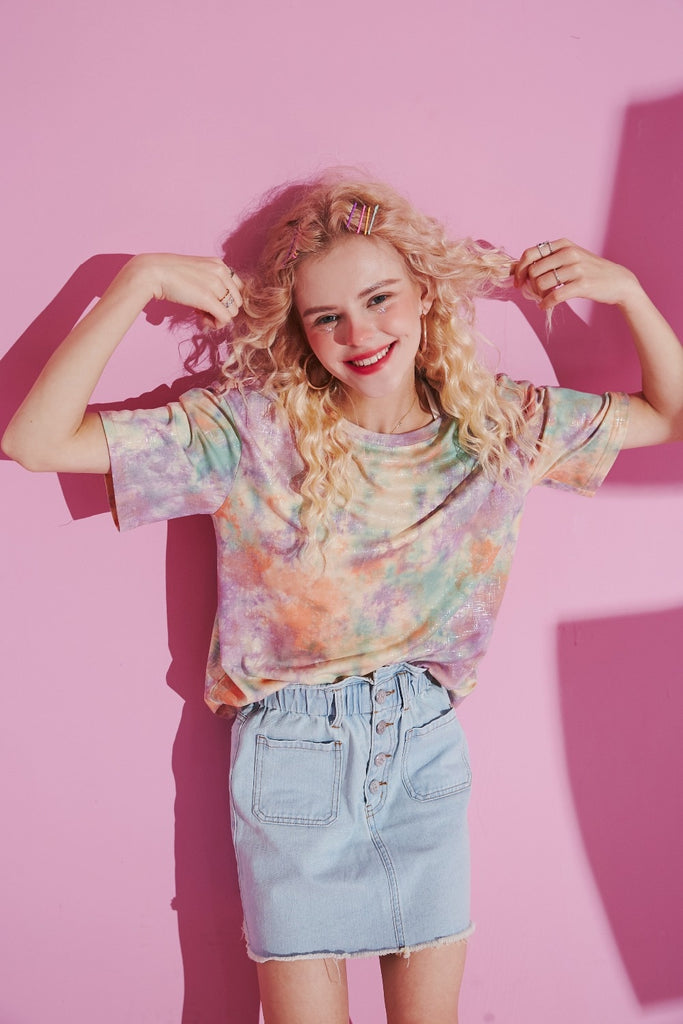 Colorful Tie-Dye T-Shirt